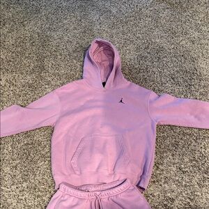 Jordan Lavender Hoodie and Joggers Set